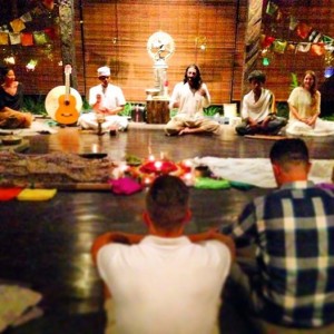One with the beloved event held by Shervin Boloorian and the Bali Sound Healers Collective.